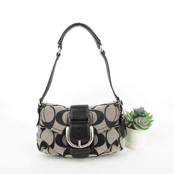 Coach Vintage Y2K Soho Signature Bag - Picture 1 of 7